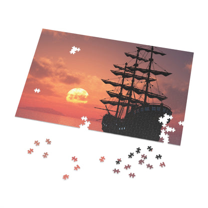 Jigsaw Puzzle with Tin