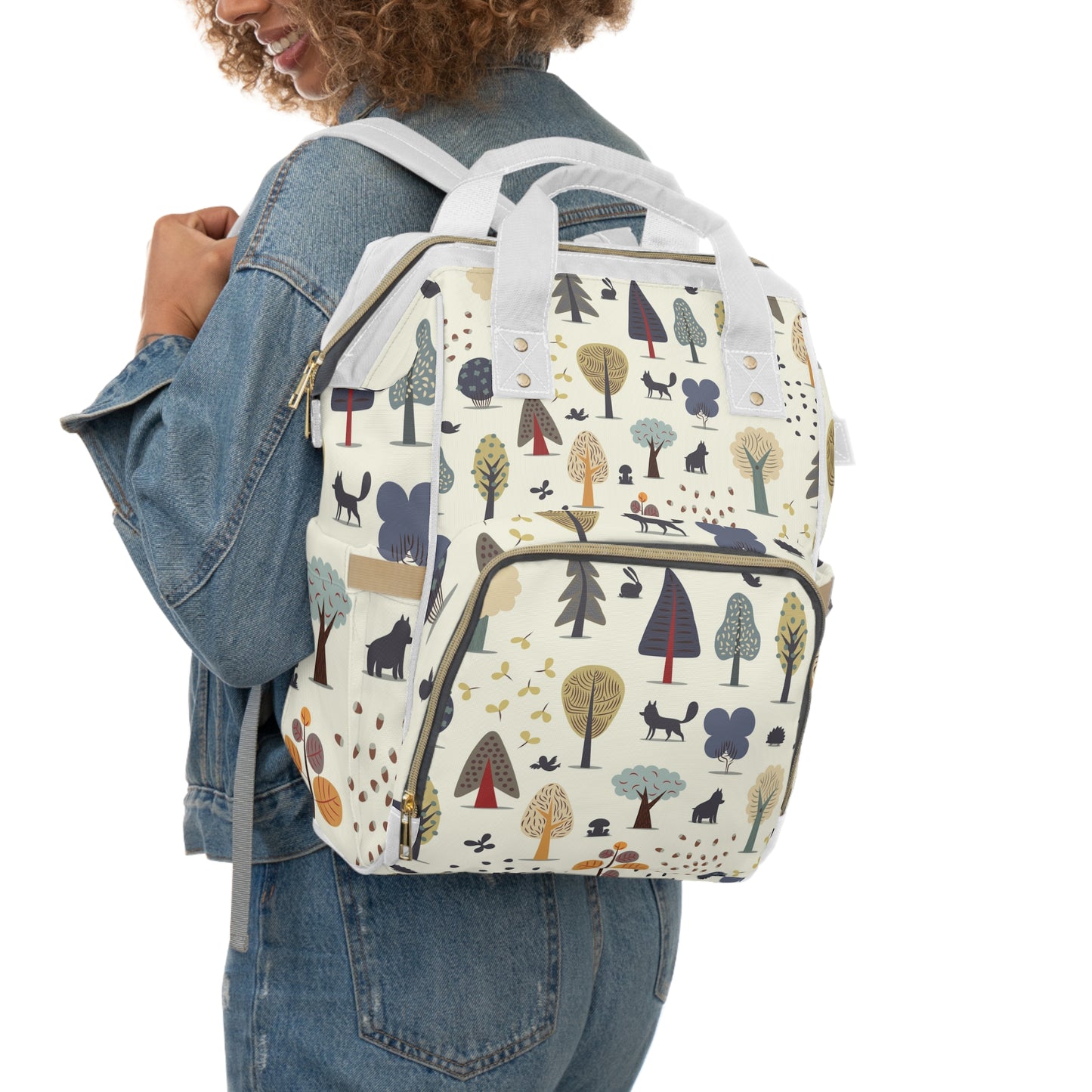 Enchanted Forest Multifunctional Diaper Backpack