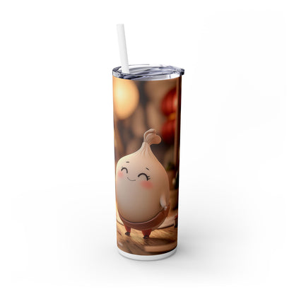 Skinny Tumbler with Straw, 20oz