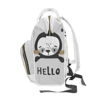 Hello Penguin Multifunctional Diaper Backpack