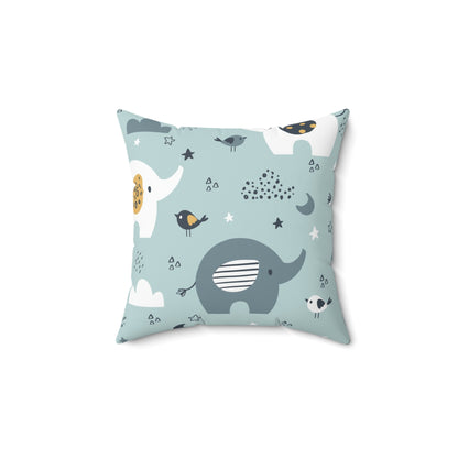 Baby Elephant Pillow - Adorable Nursery Decor