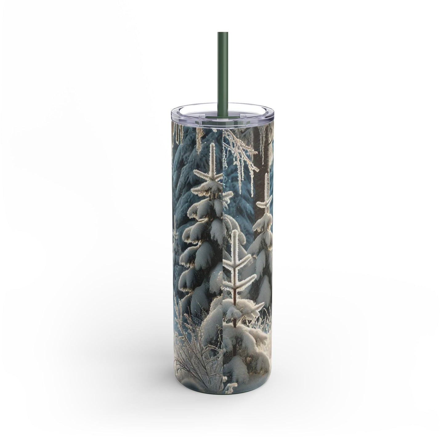 Enchanted Winter Deer Tumbler - 20oz