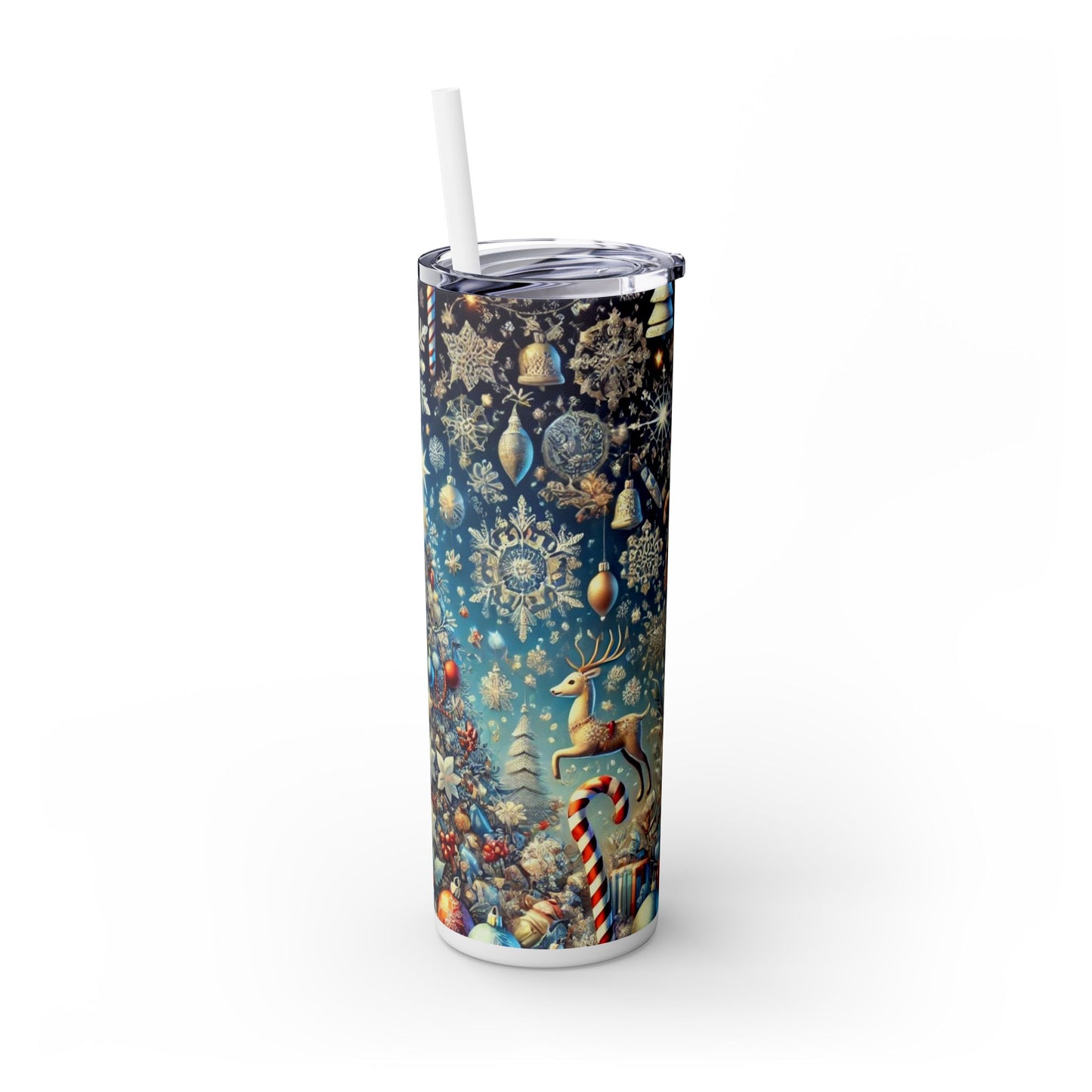 Christmas Tree Magic Tumbler - 20oz with Straw