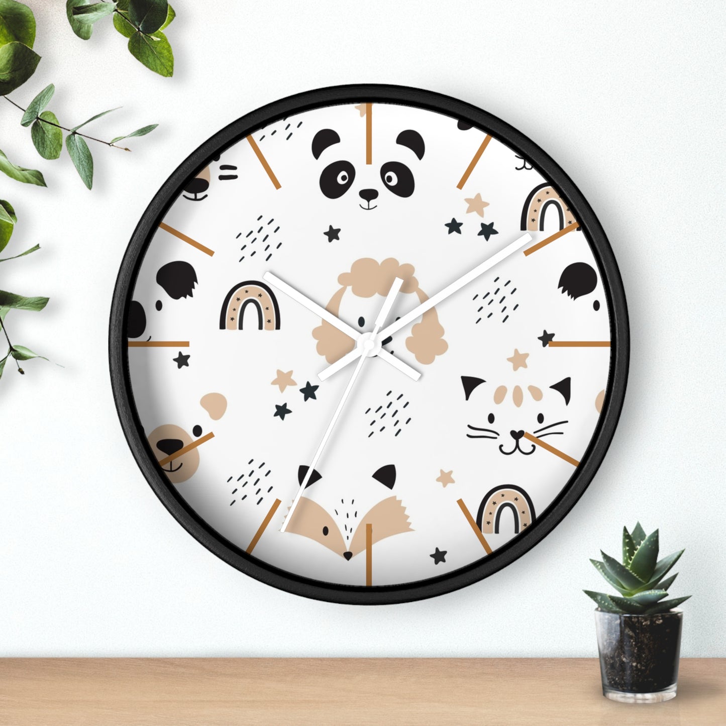 Farmyard Friends Wall Clock - Time for Country Charm