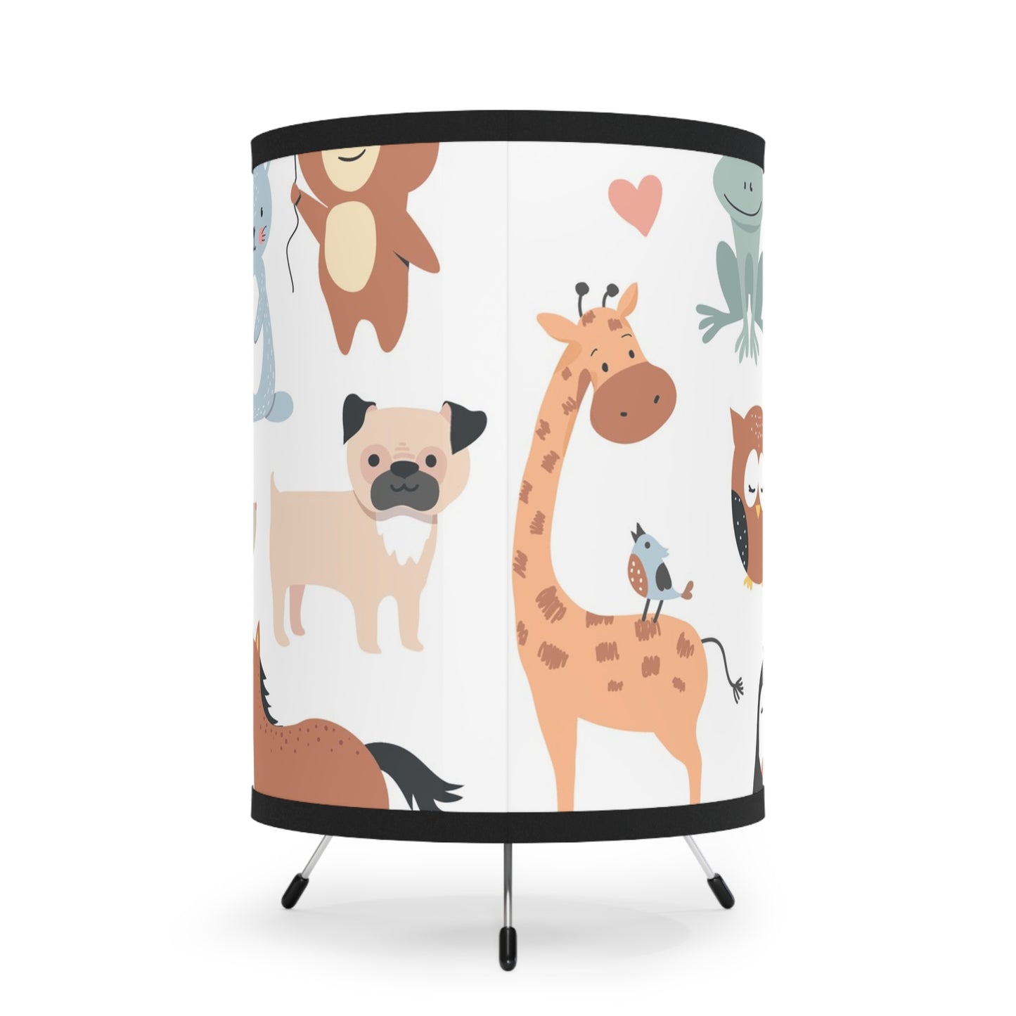 Friendly Animal Friends Table Lamp