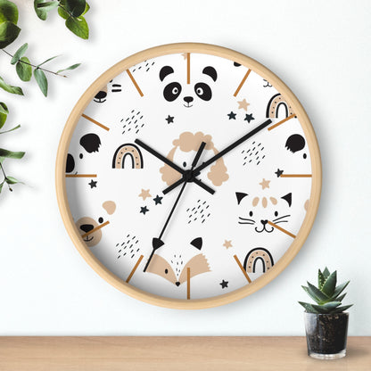 Farmyard Friends Wall Clock - Time for Country Charm