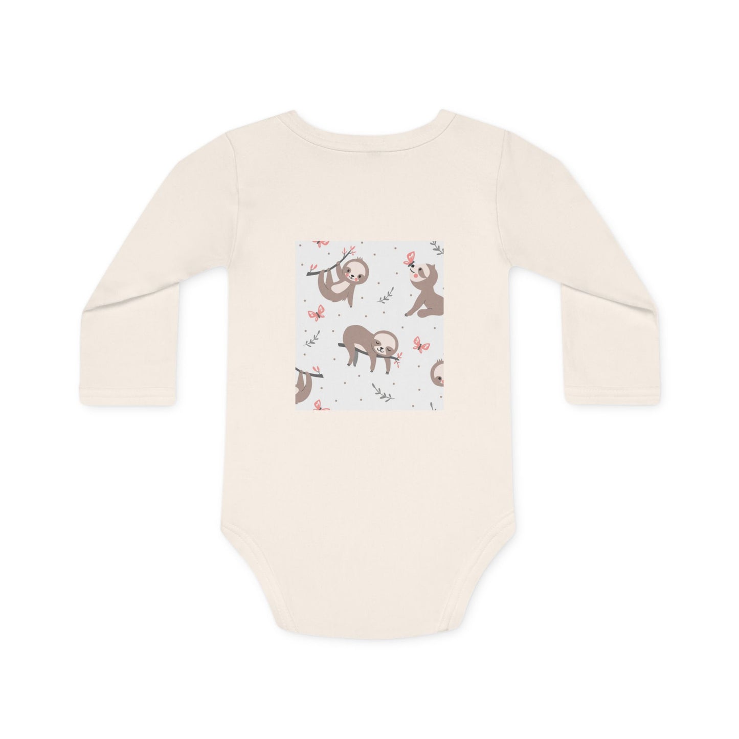 Hello Little One" Organic Baby Bodysuit - Long Sleeve