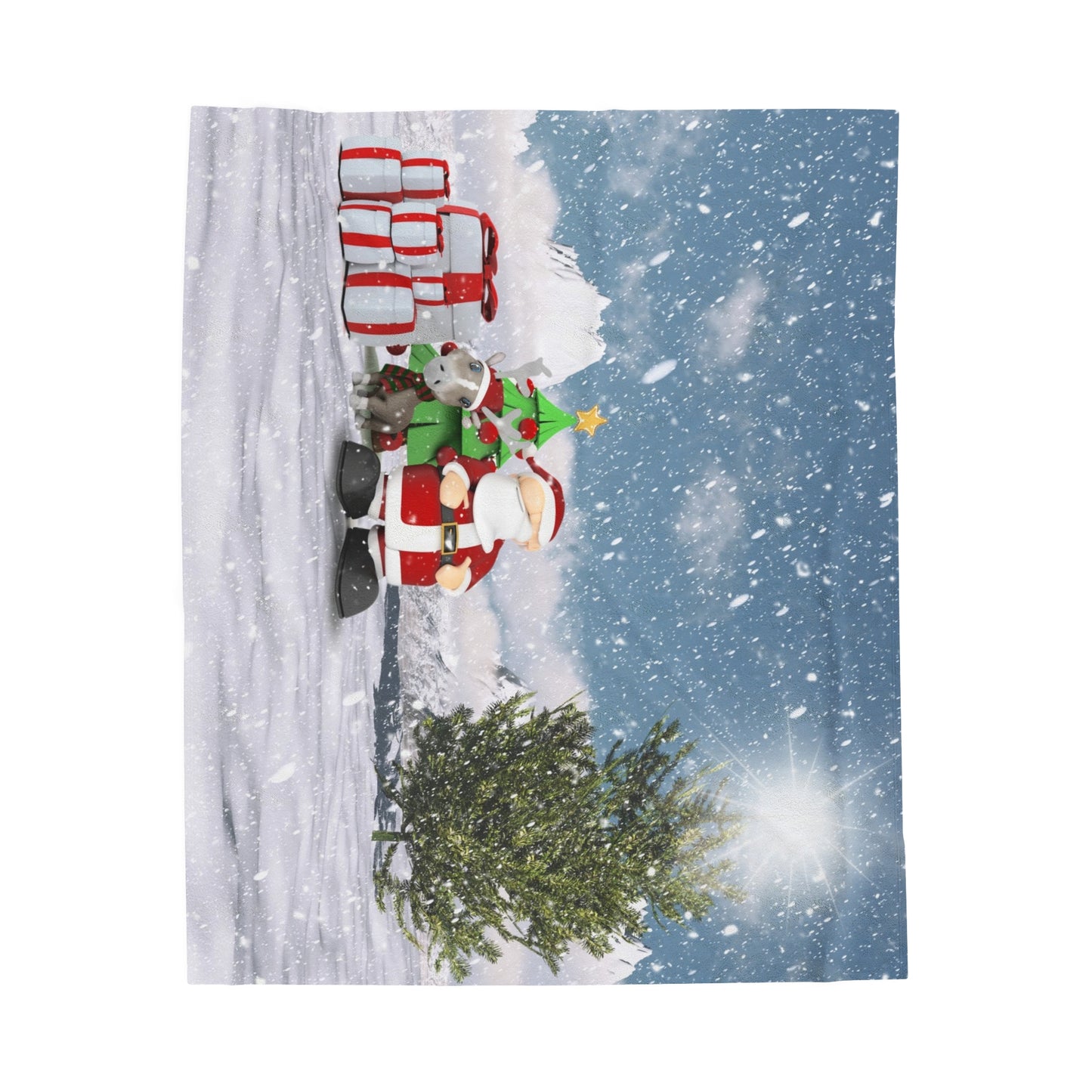 CHIRSTMAS Velveteen Plush Blanket