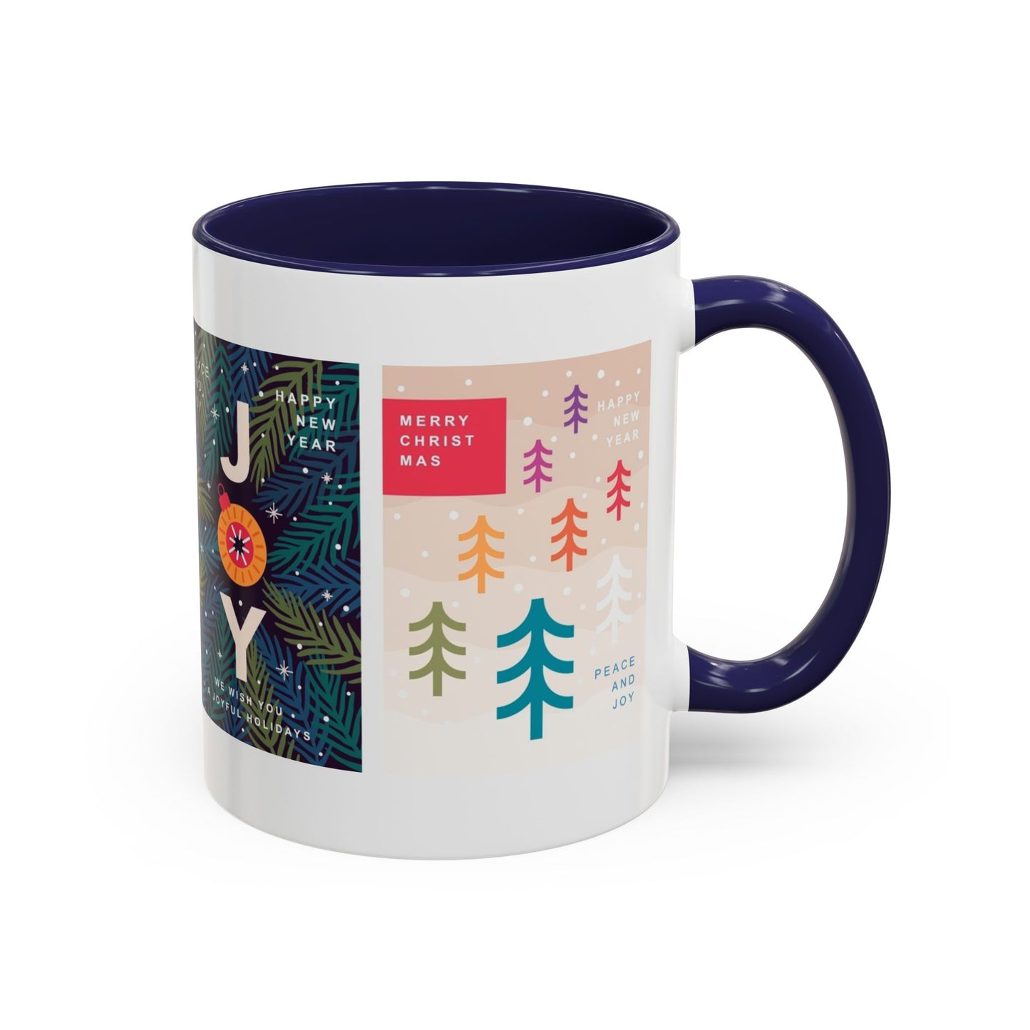 Christmas Accent Mug (11, 15oz)