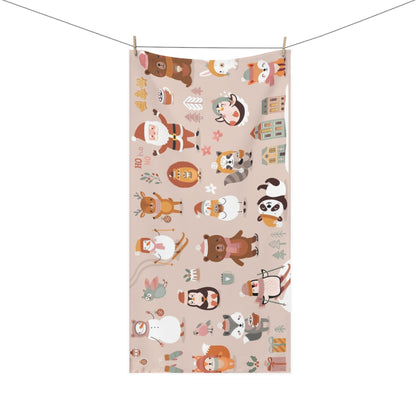 Winter Wonderland Animal Towel