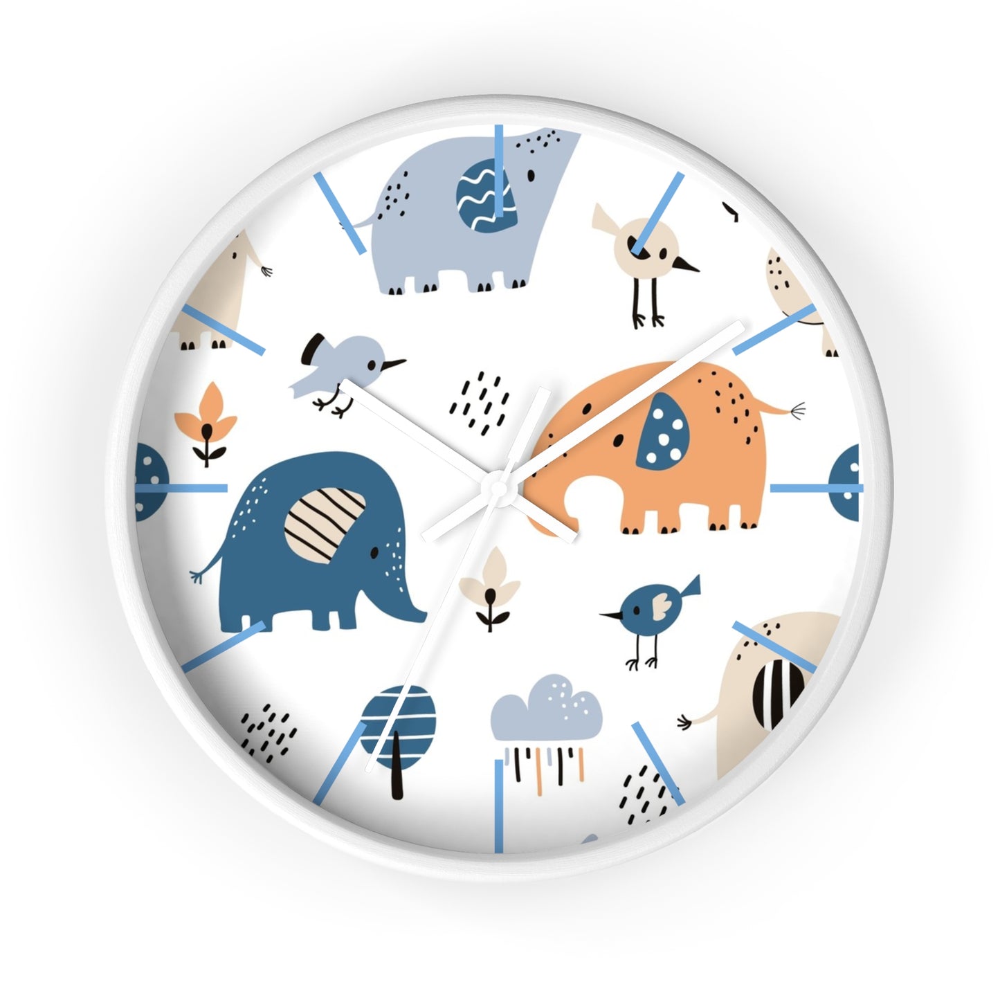 Jungle Parade Wall Clock - Wild and Wonderful Time