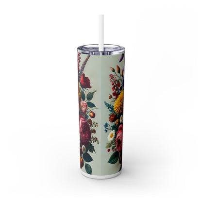 Skinny Tumbler with Straw, 20oz