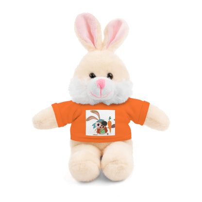 Carrot Explorer Bunny – Plush Cuddle Pal