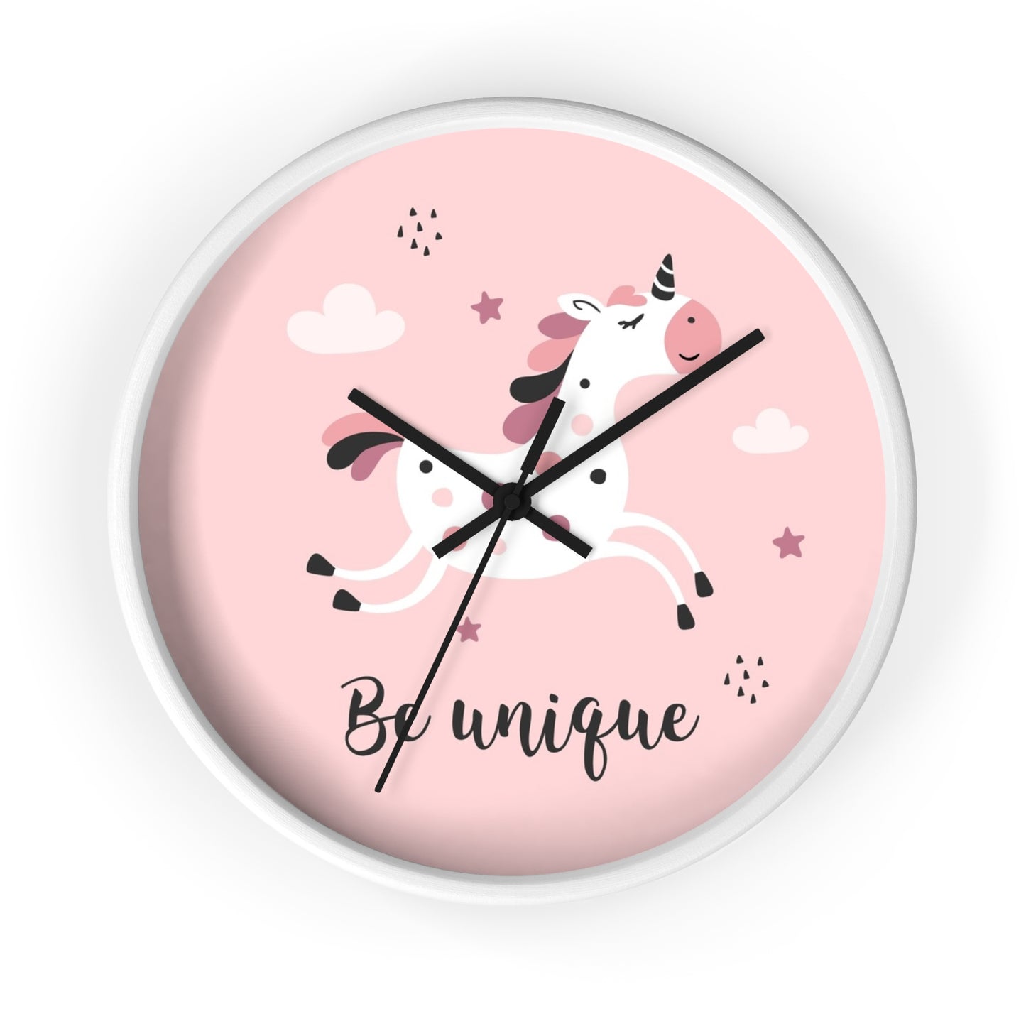 Be Unique Unicorn Wall Clock - Magical Timekeeper for Dreamers